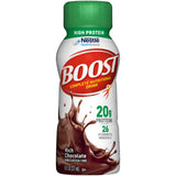 Boost High Protein Chocolate Nutrition Shake, 8 oz Bottle Case of 24