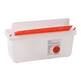 In-Room Multi-purpose Sharps Container, 1-1/4 Gallon, 11 x 10¾ x 4¾ Inch, CS/20 – Commercial Storage Supply - Facility Storage & Containers for commercial facility supply