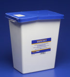 PharmaSafety Pharmaceutical Waste Container, 2 Gallon, 10 x 10½ x 7¼ Inch, CS/20 – Commercial Storage Supply - Facility Storage & Containers for commercial facility supply