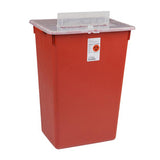 Sharps-A-Gator Multi-purpose Sharps Container, 1 Gallon, 6¼ x 7 x 10½ Inch, CS/32 – Commercial Storage Supply - Facility Storage & Containers for commercial facility supply