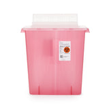 In-Room Multi-purpose Sharps Container, 3 Gallon, 16¼ x 13¾ x 6 Inch, CS/10 – Commercial Storage Supply - Facility Storage & Containers for commercial facility supply