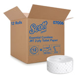 Scott Essential JRT Jr. Toilet Tissue, CS/12 – Bulk Restroom Supply - Commercial Restroom Supplies for commercial facility supply