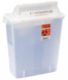 SharpStar In-Room Multi-purpose Sharps Container, 3 Gallon, 16½ x 13¾ x 6 Inch, CS/10 – Commercial Storage Supply - Facility Storage & Containers for commercial facility supply
