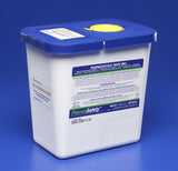 PharmaSafety Pharmaceutical Waste Container, 2 Gallon, 10 x 10½ x 7¼ Inch, CS/20 – Commercial Storage Supply - Facility Storage & Containers for commercial facility supply