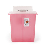 SharpStar In-Room Multi-purpose Sharps Container, 3 Gallon, 16½ x 13¾ x 6 Inch, CS/10 – Commercial Storage Supply - Facility Storage & Containers for commercial facility supply