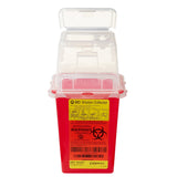 BD Phlebotomy Sharps Container, 1-1/2 Quart, 9 x 4-1/2 x 4 Inch, CS/36 – Commercial Storage Supply - Facility Storage & Containers for commercial facility supply