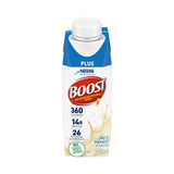Boost Plus® Vanilla Oral Supplement, 8 oz. Carton – Nutritional Drinks & Shakes | <ul> <li>Convenient reclosable cap: After opening, you can easily replace cap on container to store remaining beverage in the refrigerator for up to 24 hours</li> <li>3 Grams of PR