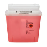 SharpStar In-Room Multi-purpose Sharps Container, 1-1/4 Gallon, 12-1/2 x 5-1/2 x 10-3/4 Inch, CS/20 – Commercial Storage Supply - Facility Storage & Containers for commercial faci…