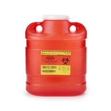 Becton Dickinson Red Sharps Container, 6.9 Quart, 11½ x 8¾ x 5½ Inch, CS/12 – Commercial Storage Supply - Facility Storage & Containers for commercial facility supply